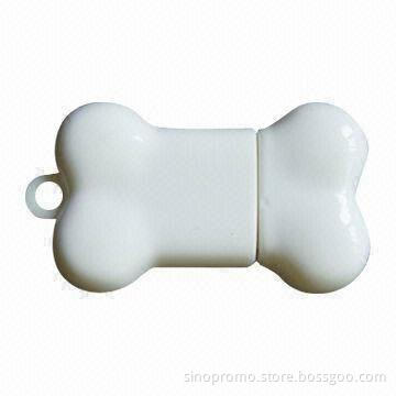 Customized Shape USB Memory Stick, Made of Soft PVC Material, Measuring 38.5 x 23.5 x 10mm